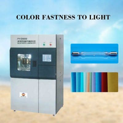 Artificial Light Color Fastness Tester service|colour fastness to light.